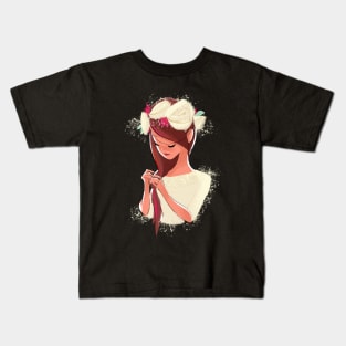 Flower Crown Kids T-Shirt